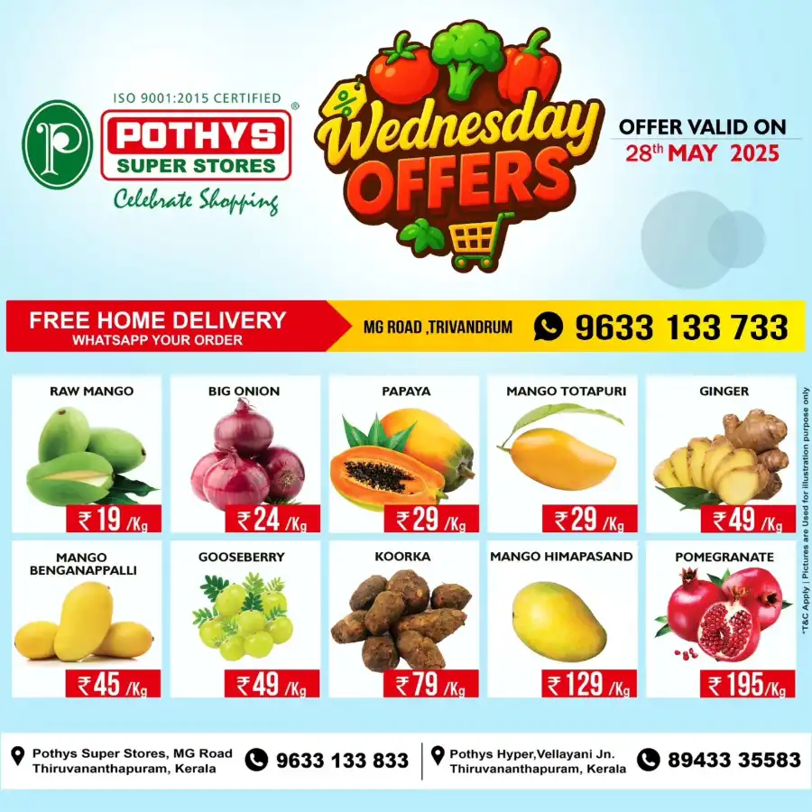 Wednesday Sale In Pothys Superstores undefined