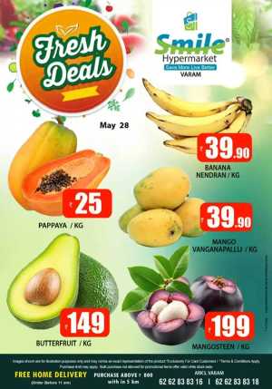 Fresh deals In Smile Hypermarket Kannur