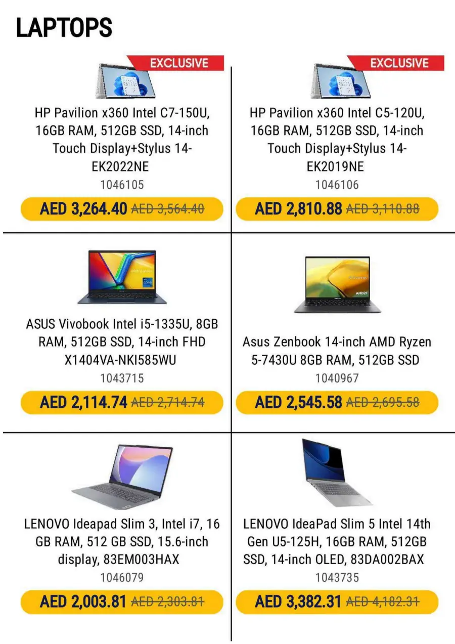 Mega Clearance Sale – Up to 90% OFF!  Limited Time Offers! In Ecity Electronics Abu Dhabi