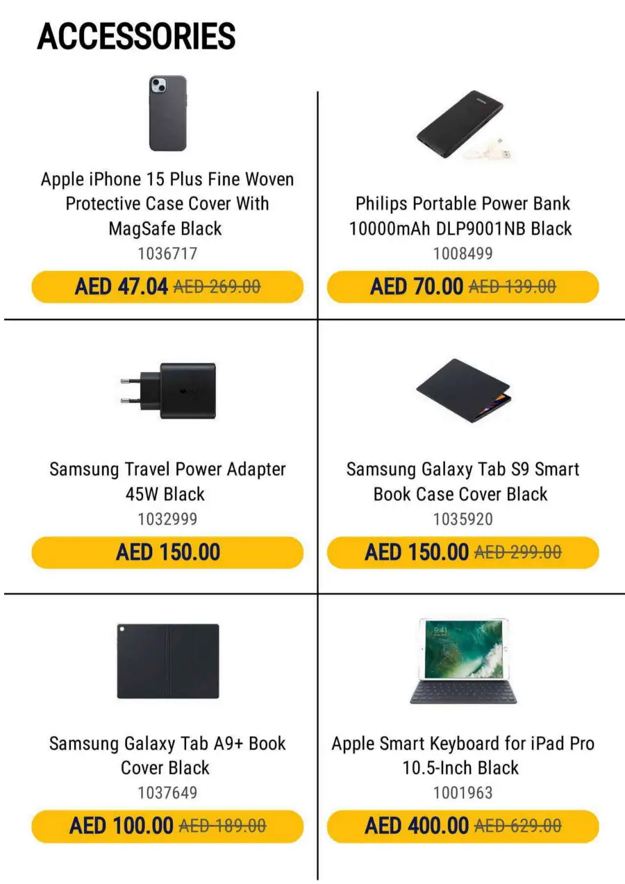 Mega Clearance Sale – Up to 90% OFF!  Limited Time Offers! In Ecity Electronics Abu Dhabi