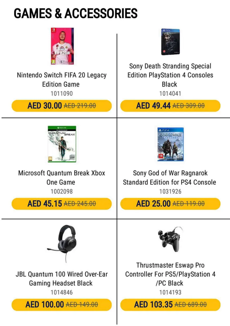 Mega Clearance Sale – Up to 90% OFF!  Limited Time Offers! In Ecity Electronics Abu Dhabi
