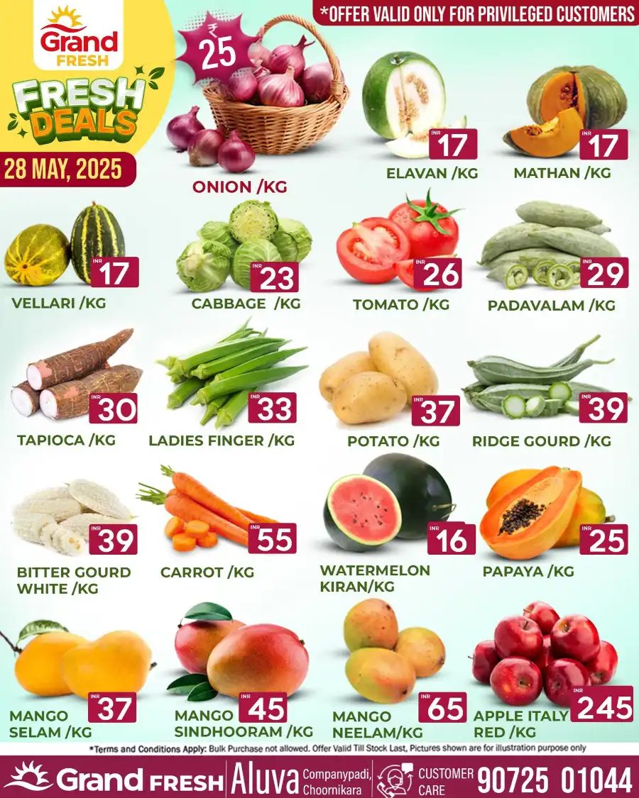 Wednesday Deals In Grand Hypermarket Ernakulam