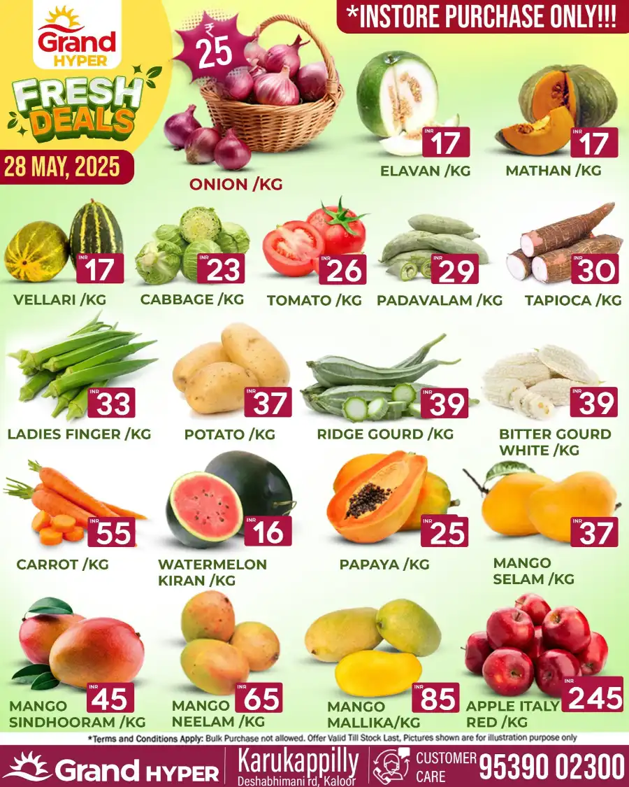 Wednesday Deals In Grand Hypermarket Ernakulam