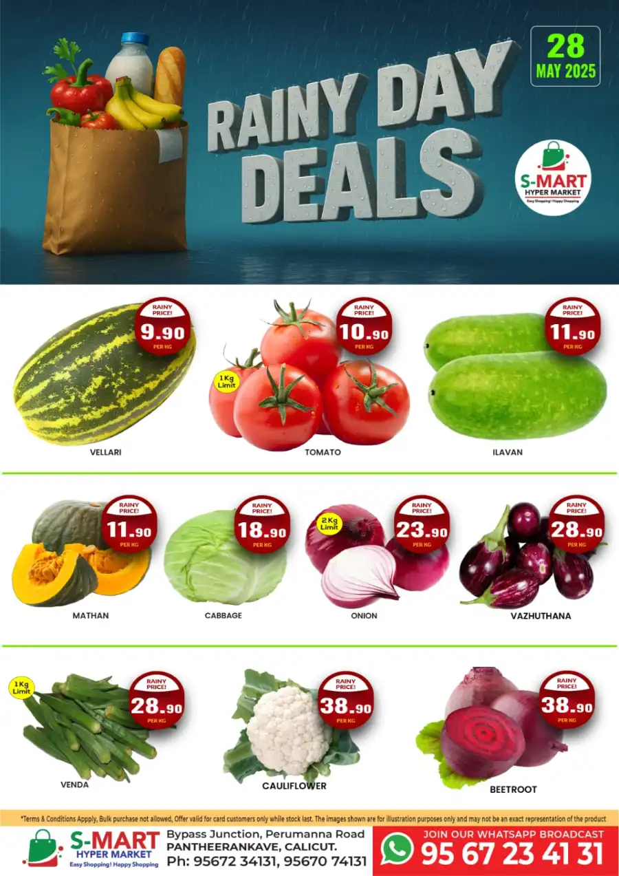 Wednesday Deals In S-Mart Hypermarket undefined