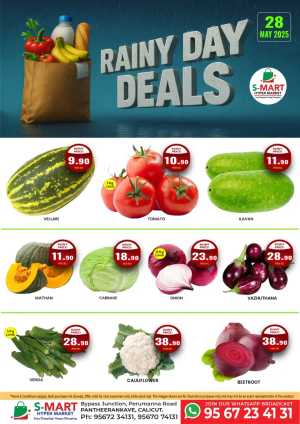 Wednesday Deals In S-Mart Hypermarket Calicut