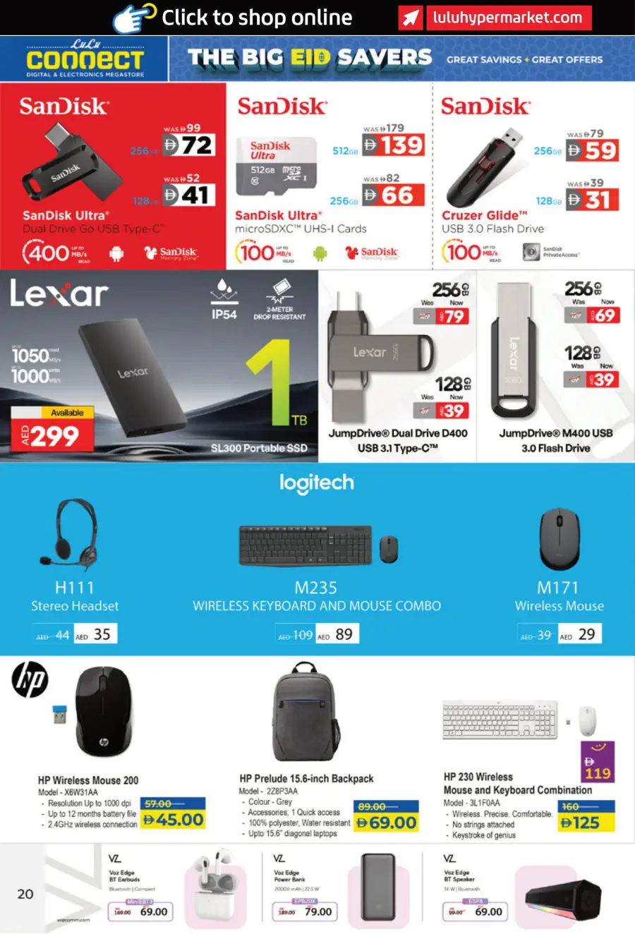 Eid Deals: Laptops, Smartphones & Accessories In Lulu Hypermarket Dubai