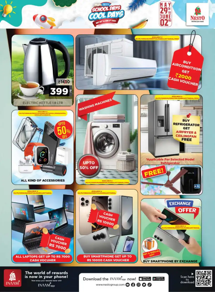 school stationary offers In Nesto Hypermarket Wayanad
