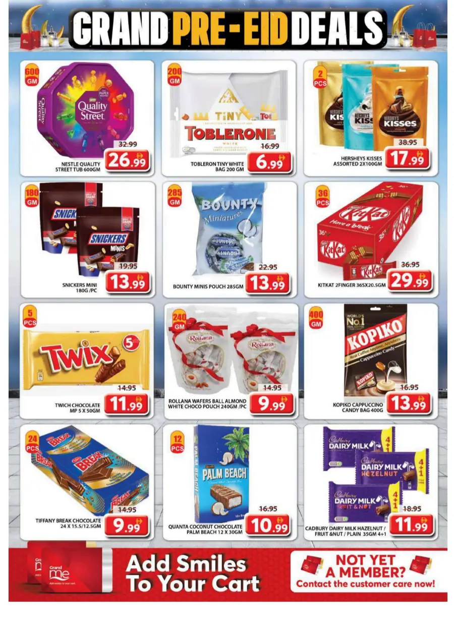 Eid Deals & Offers In Grand Hypermarket Sharjah / Ajman