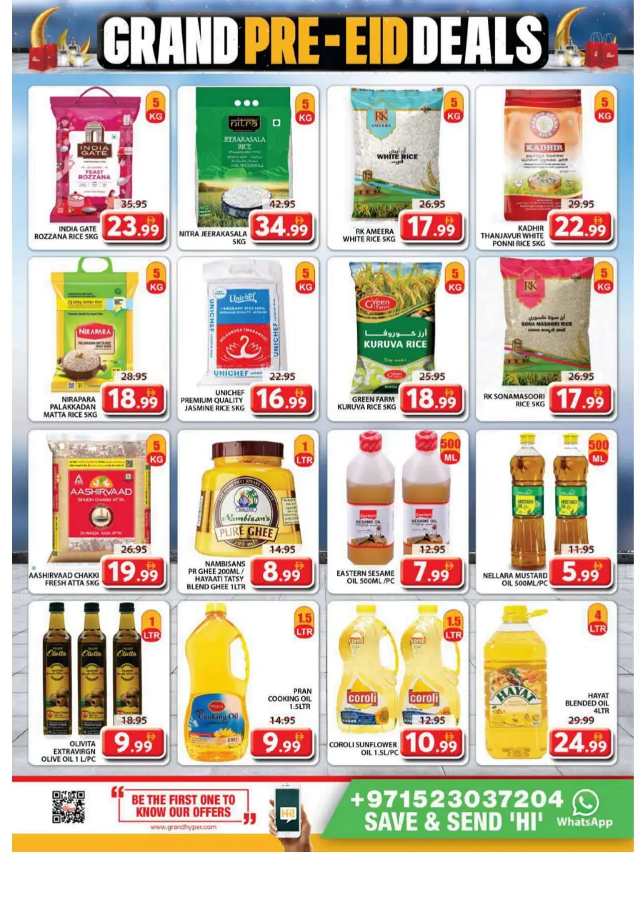 Eid Deals & Offers In Grand Hypermarket Sharjah / Ajman