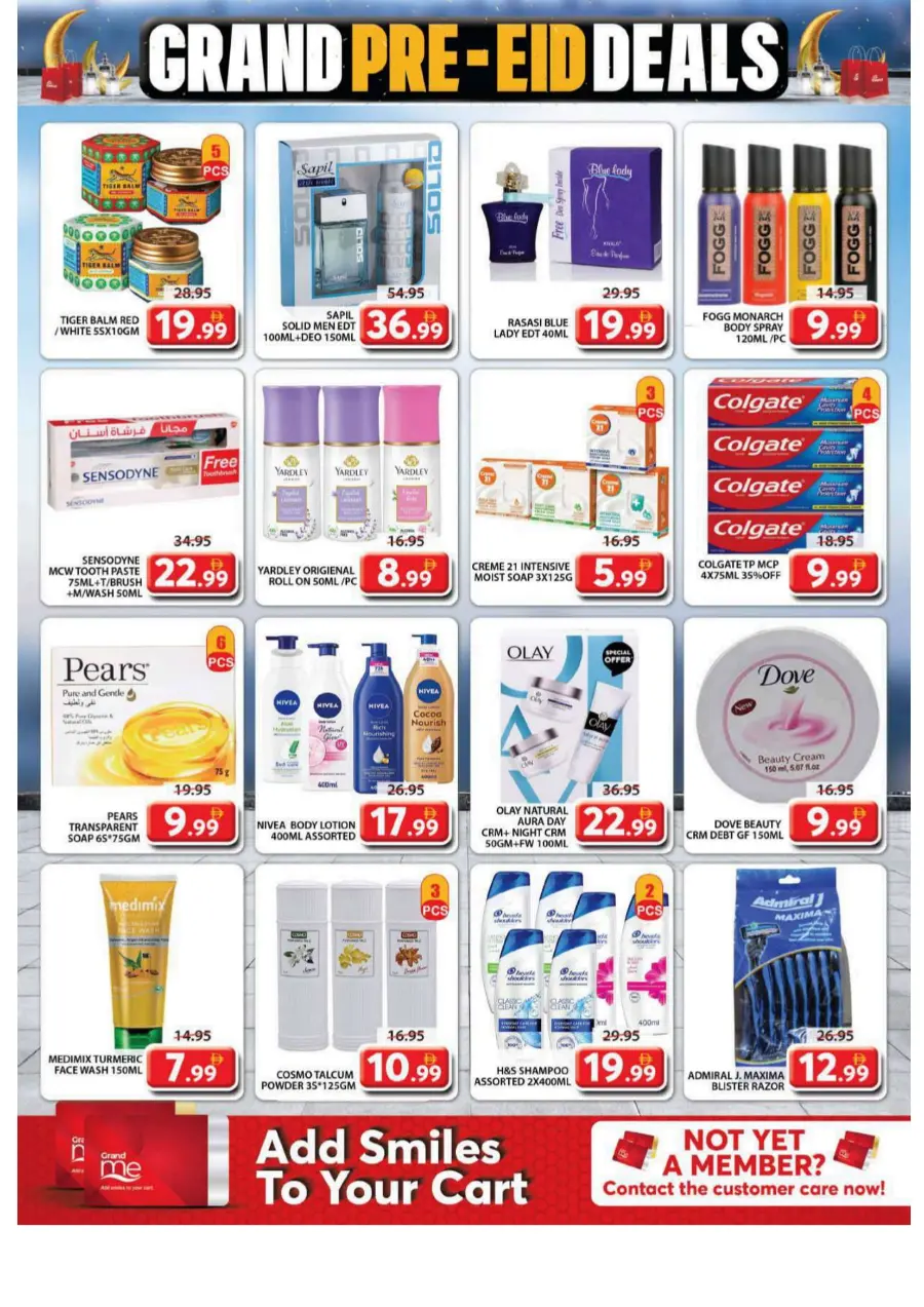 Eid Deals & Offers In Grand Hypermarket Sharjah / Ajman
