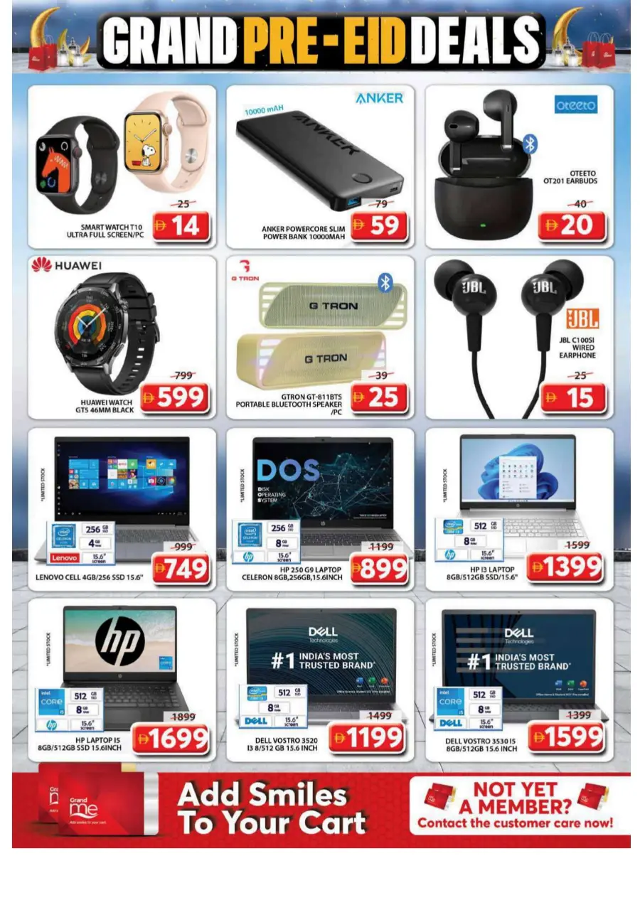 Eid Deals & Offers In Grand Hypermarket Sharjah / Ajman