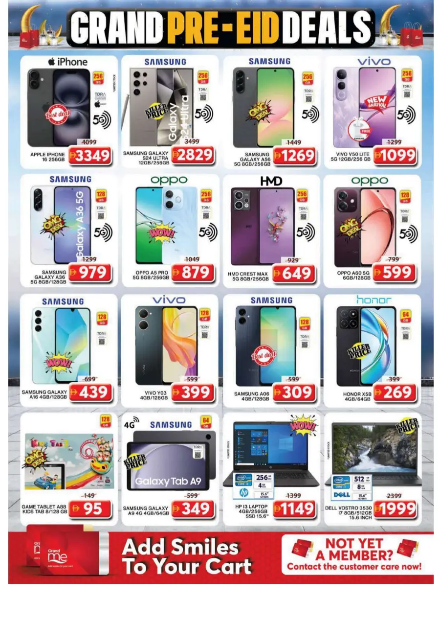 Eid Deals & Offers In Grand Hypermarket Sharjah / Ajman