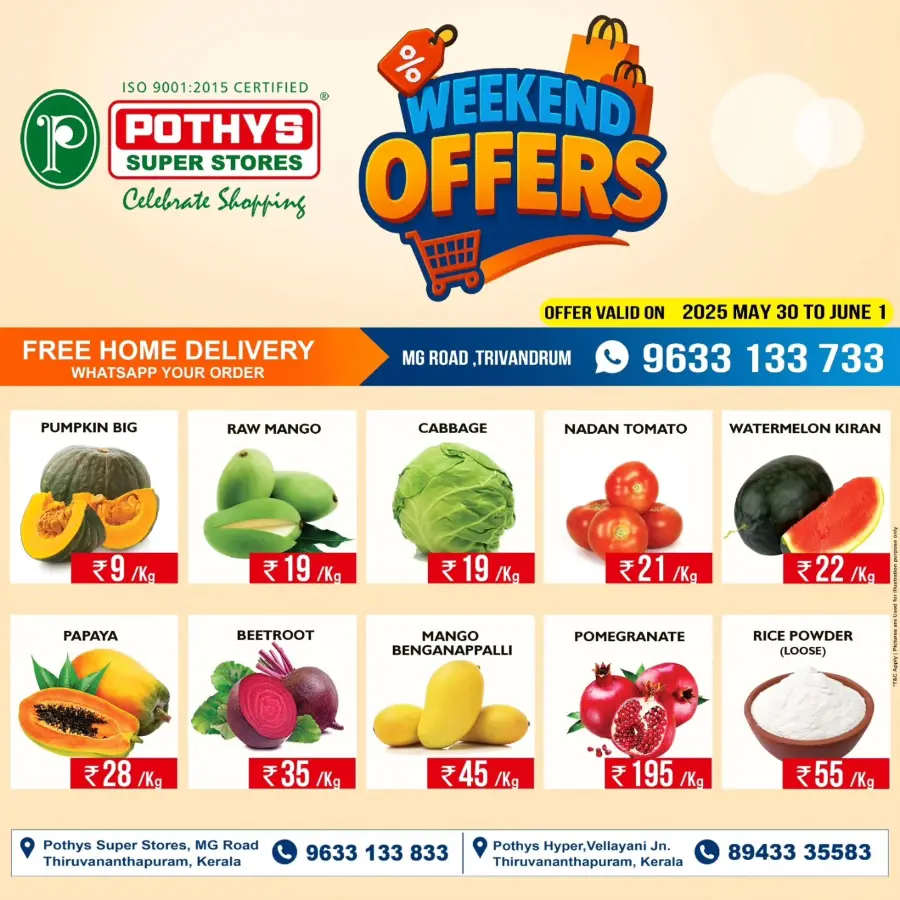 Weekend Offer In Pothys Superstores undefined