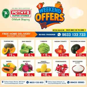 Weekend Offer In Pothys Superstores Trivandrum
