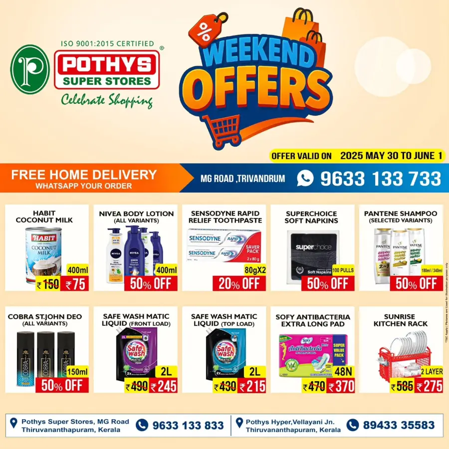 Weekend Offer In Pothys Superstores undefined