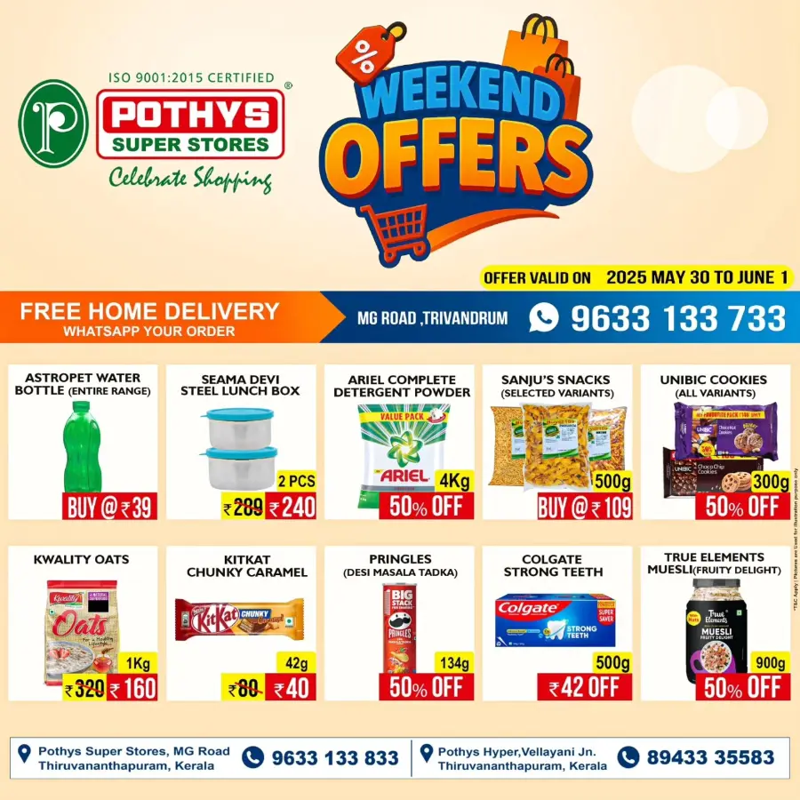 Weekend Offer In Pothys Superstores undefined