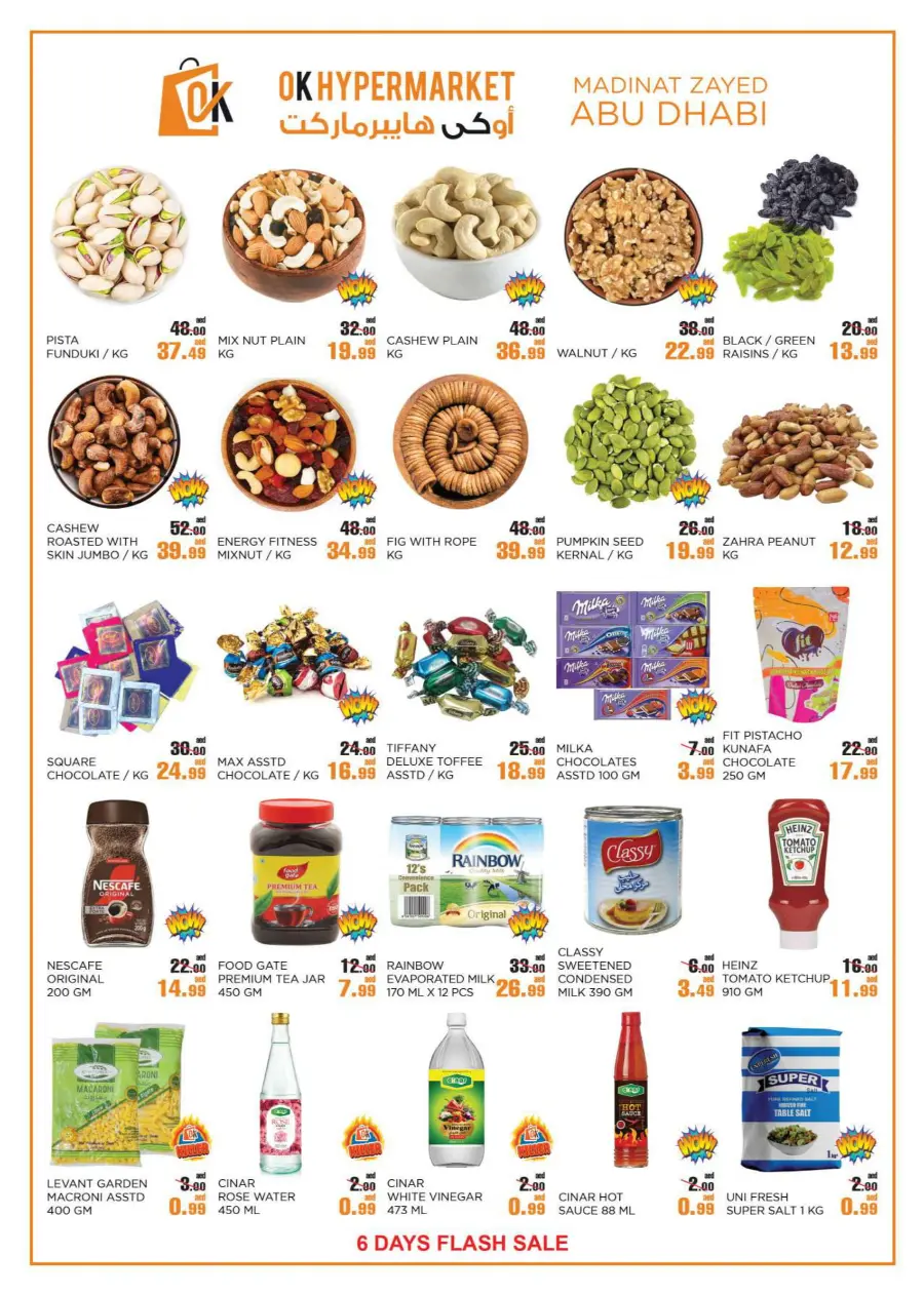 Flash Sale! In OK Hypermarket Abu Dhabi