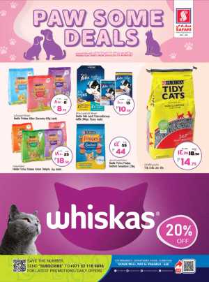 Pawsome Pet Deals: Save Now In Safari Hypermarket Ras al Khaimah