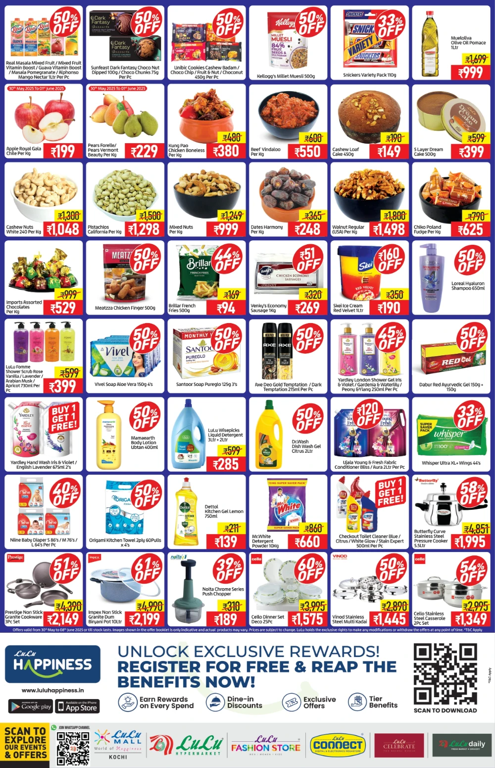Grand 10 Days Sale: Up to 60% OFF! In Lulu Hypermarket Ernakulam