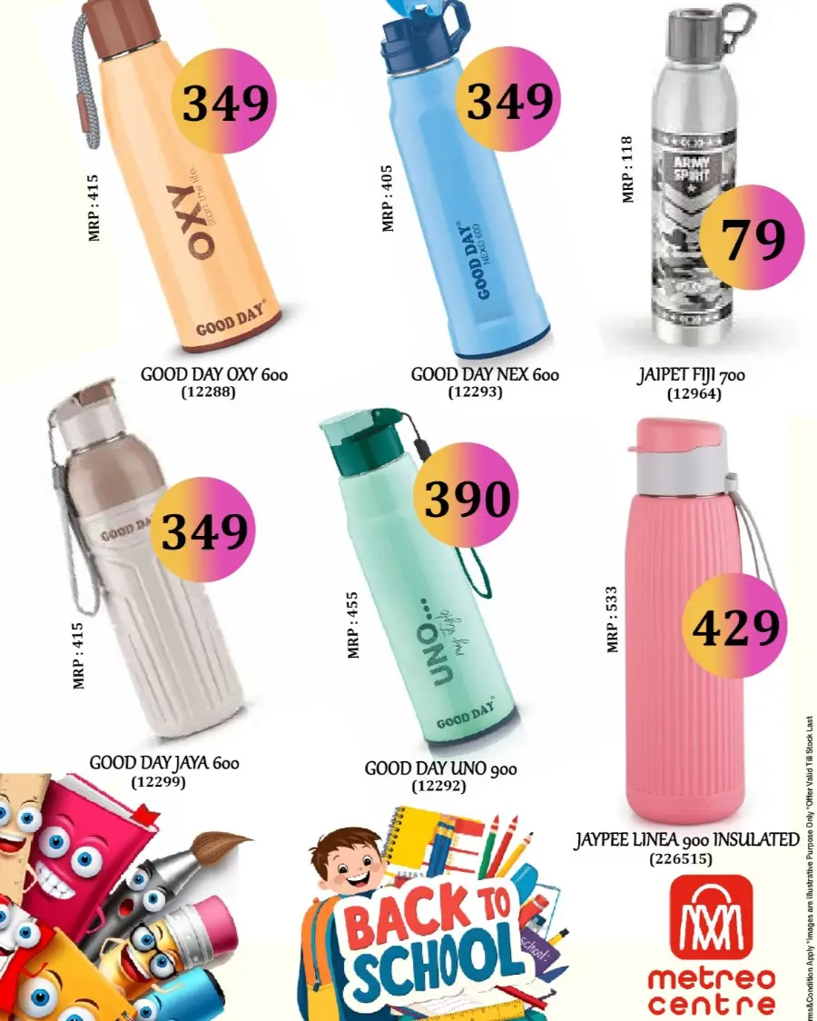 Back to School Deals on Bags & Stationery! In Metro Shoppee Hypermarket undefined