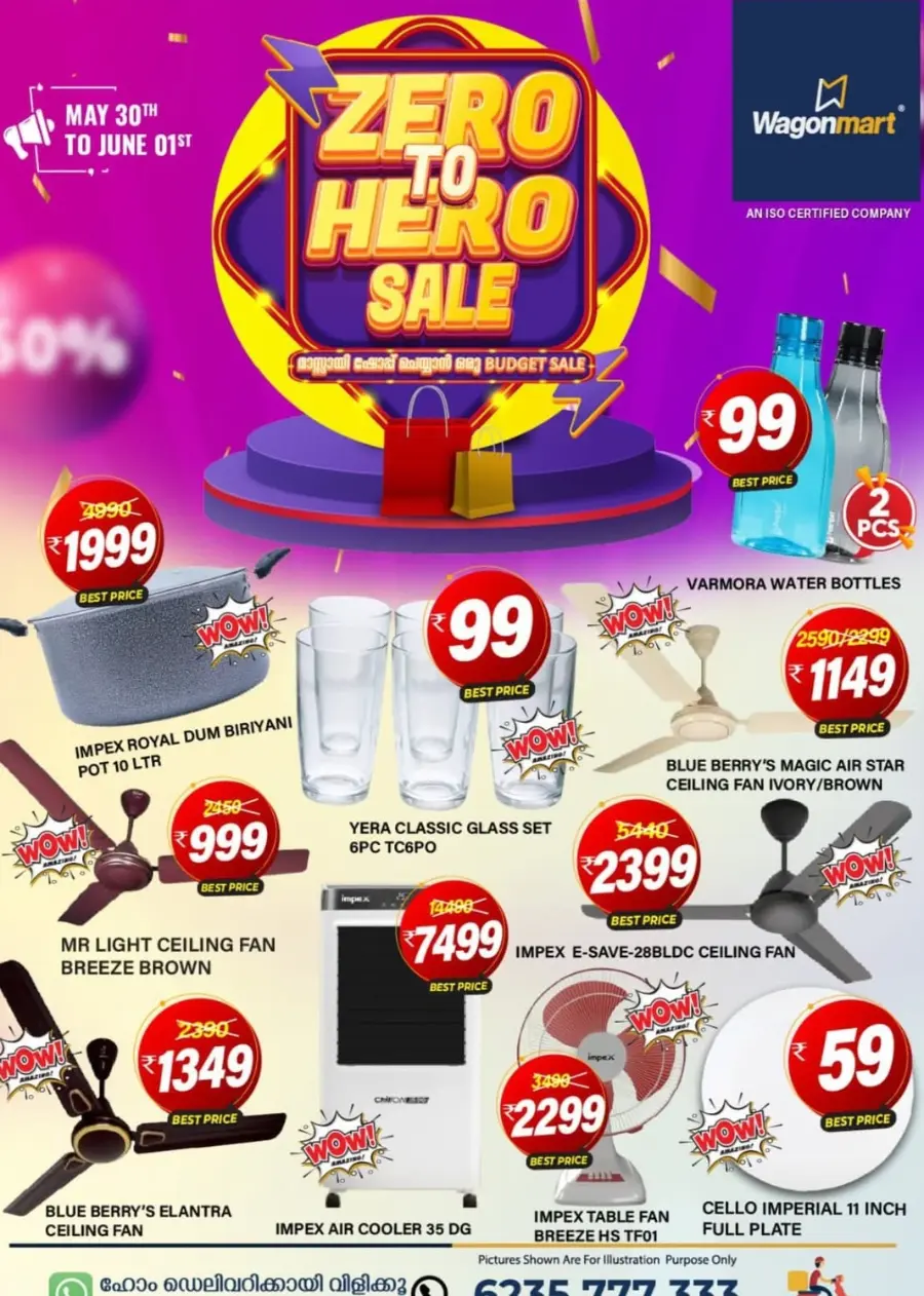 Zero to Hero Sale – Shop Now! In Wagonmart Hypermarket undefined