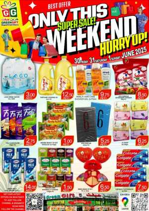 Weekend sale In Green Gift Dubai
