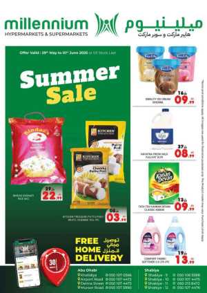 SUMMER SALE! – Limited Time Offers In Millennium Hypermarket Abu Dhabi