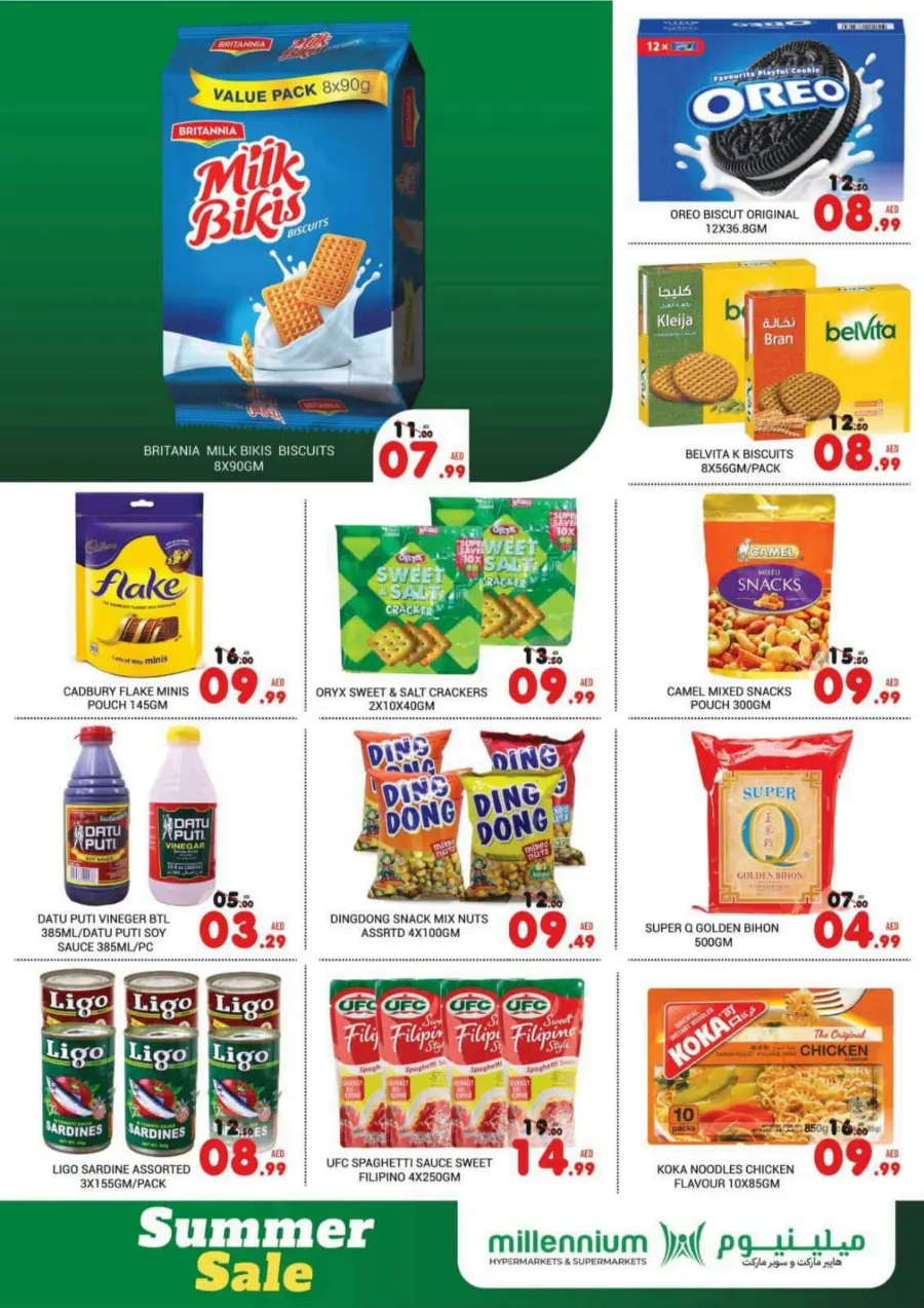 SUMMER SALE! – Limited Time Offers In Millennium Hypermarket Abu Dhabi
