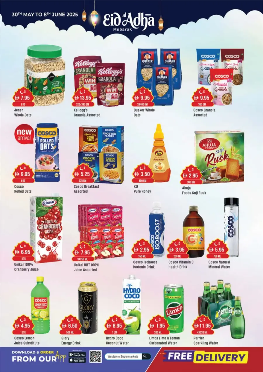 Eid Al Adha Discounts & Offers In West Zone Supermarket Abu Dhabi