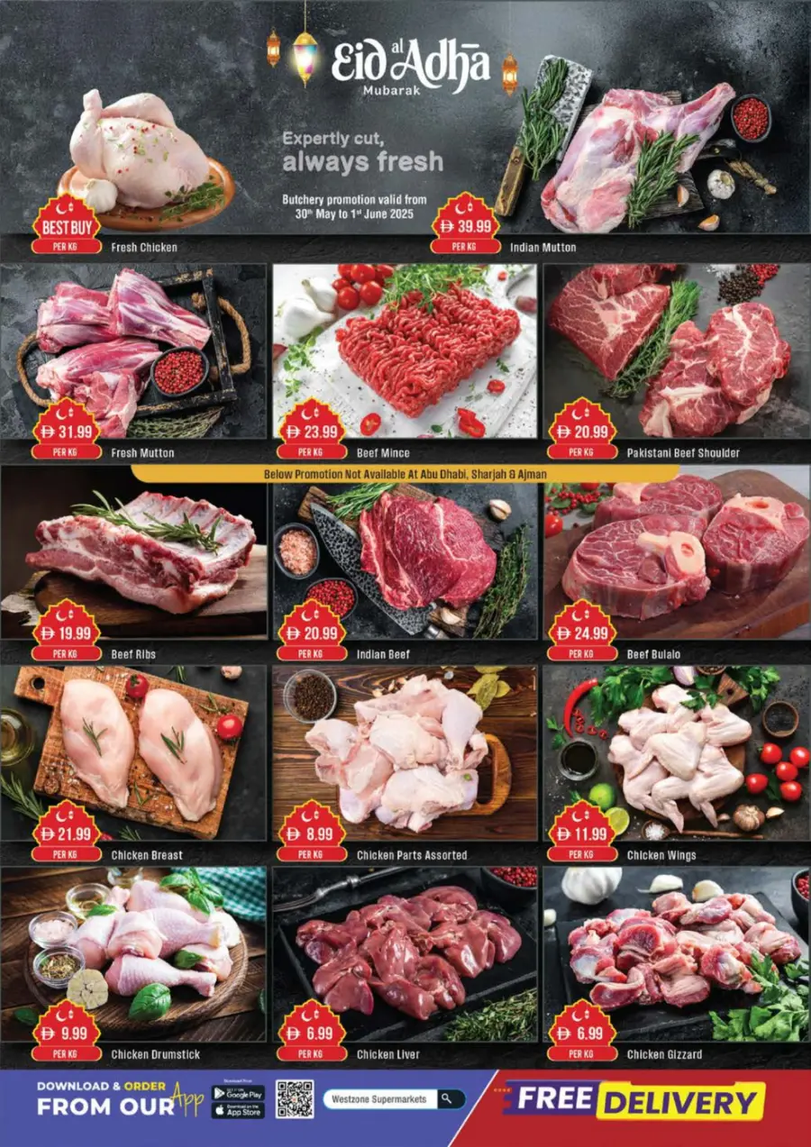 Eid Al Adha Discounts & Offers In West Zone Supermarket Abu Dhabi