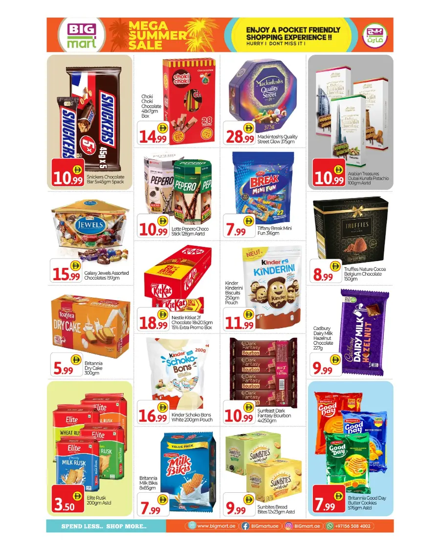 Mega Summer Sale In BIG mart Dubai
