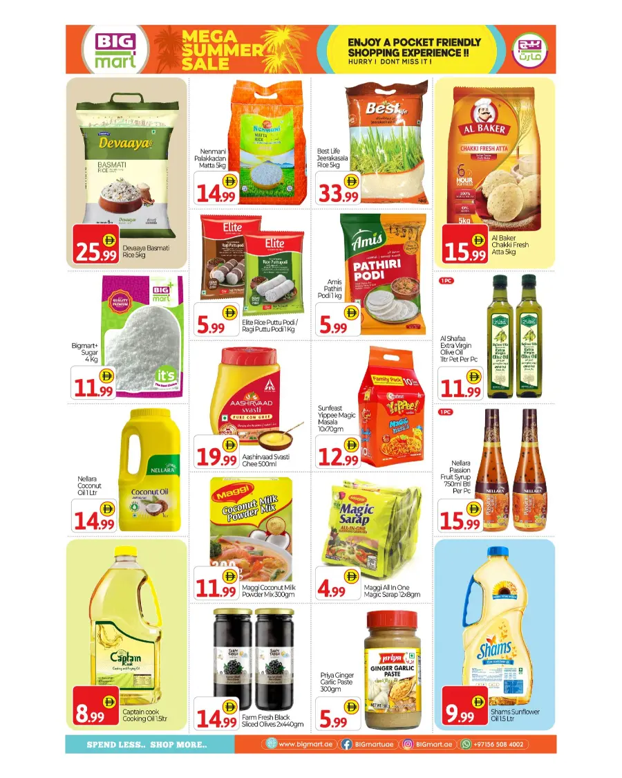 Mega Summer Sale In BIG mart Dubai