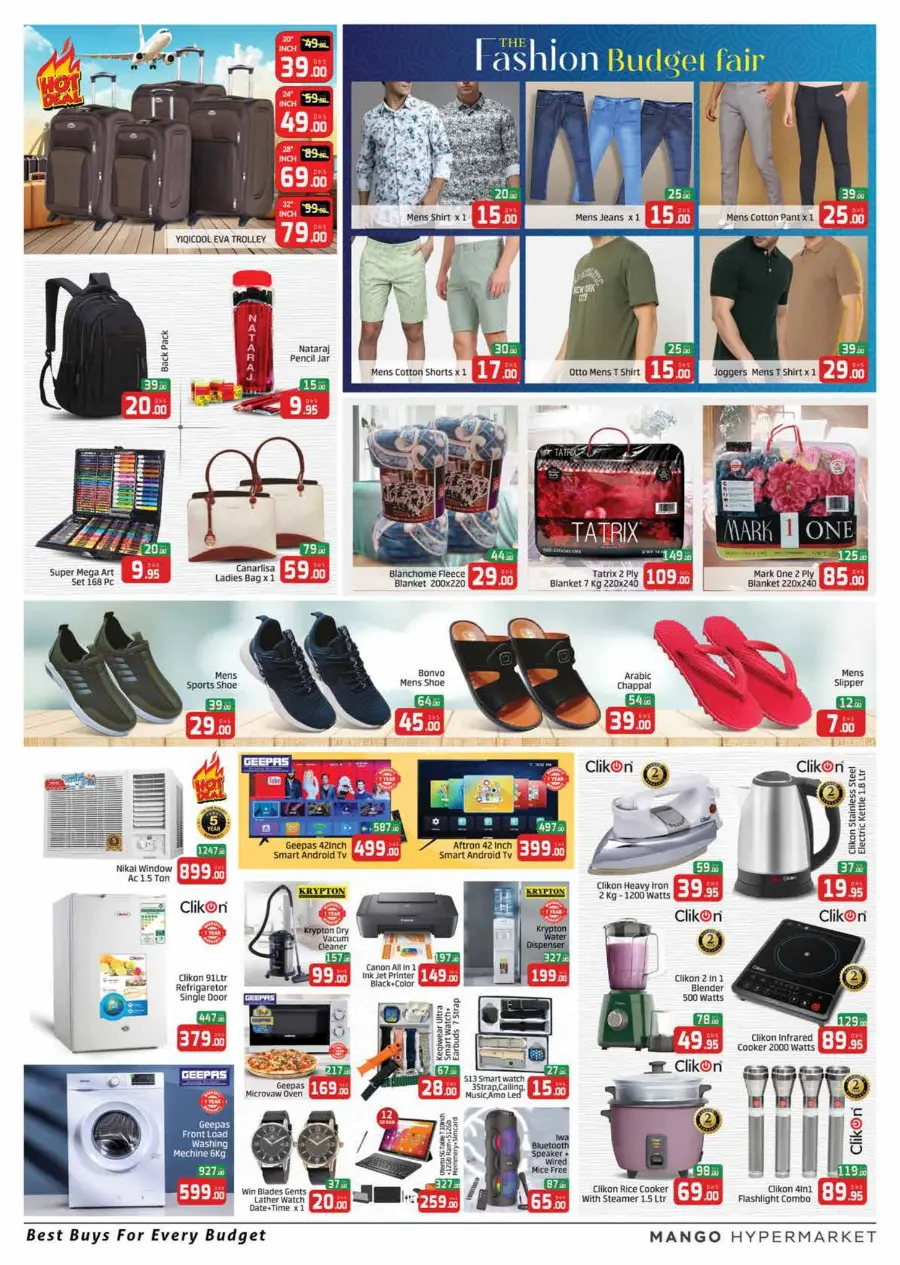 Summer Weekend Sale – Daily Essentials Deals! In Mango Hypermarket Dubai
