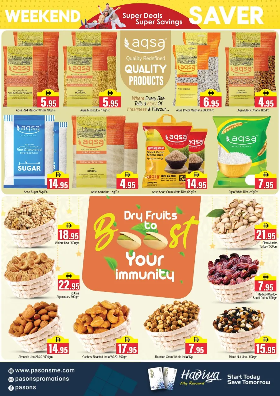 Weekend Savers! In Pasons Dubai