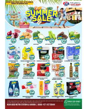 Summer sale In M City Mart Dubai