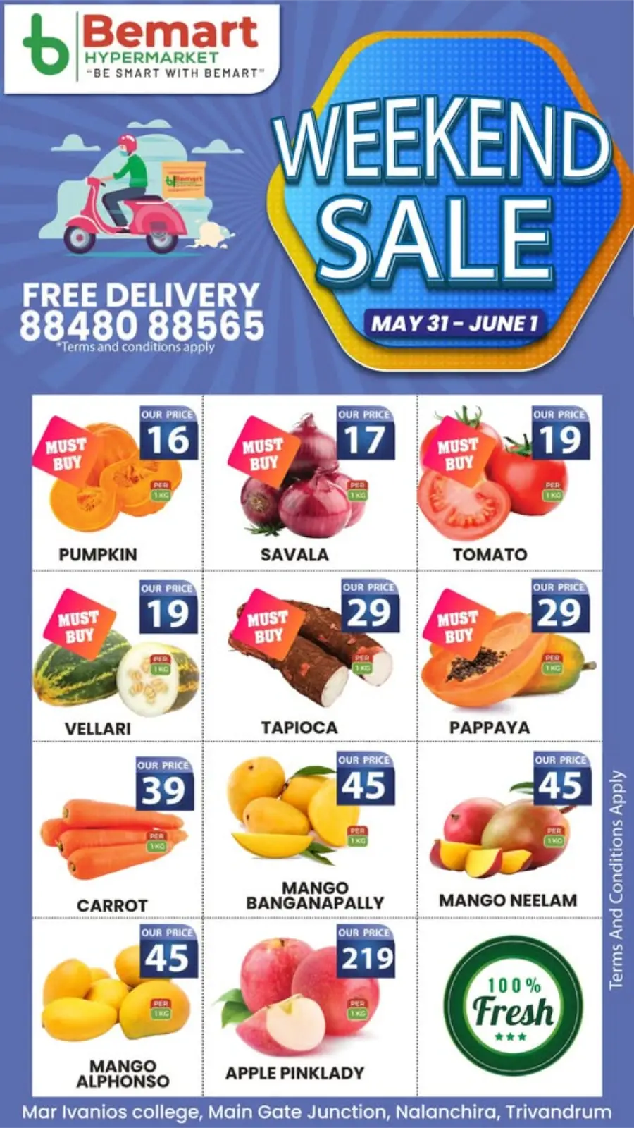 Hot Weekend Deals Inside In Bemart Hypermarket undefined