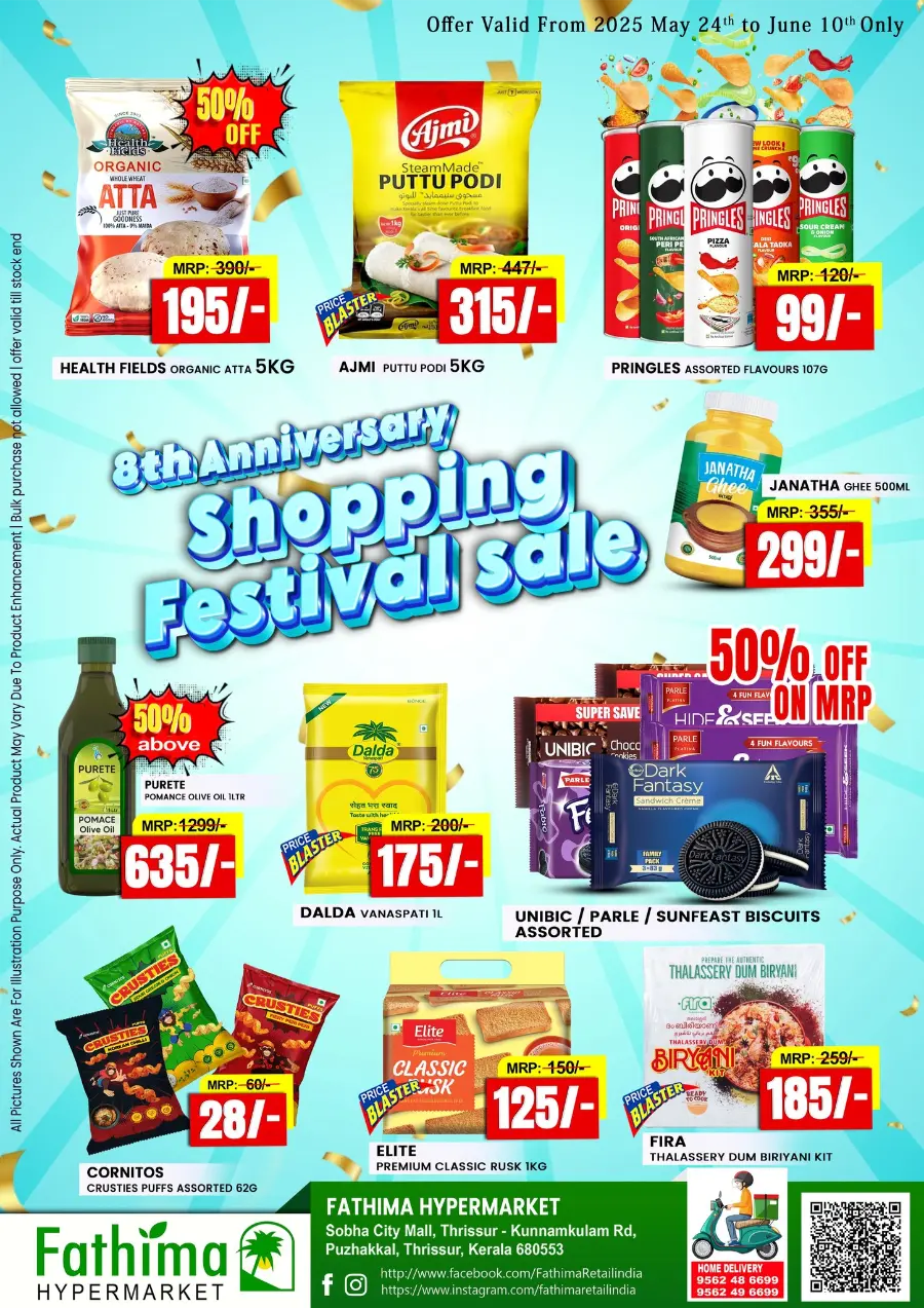 8th Anniversary Sale – Shop the Festival of Savings! In Fathima Hypermarket undefined