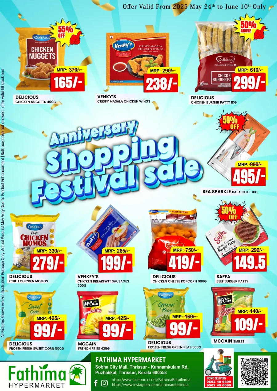 8th Anniversary Sale – Shop the Festival of Savings! In Fathima Hypermarket undefined