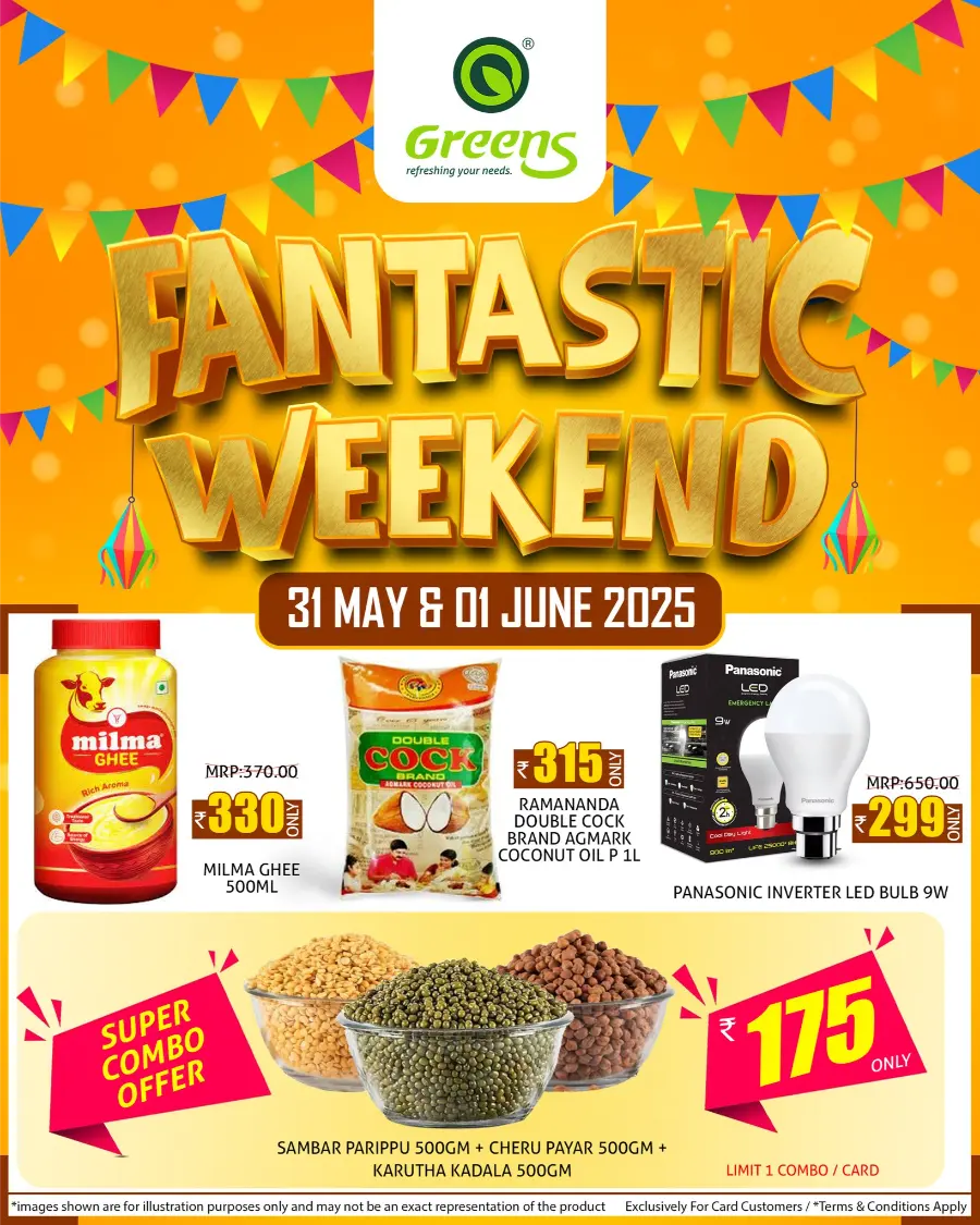 Fantastic Weekend Sale – Unbeatable Offers! In Greens Hypermarket undefined
