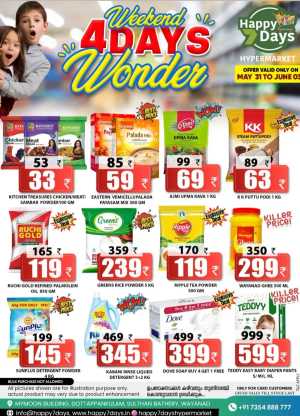 Weekend 4-Days Wonder – Shop Big, Save Bigger! In Happy 7 Days Wayanad
