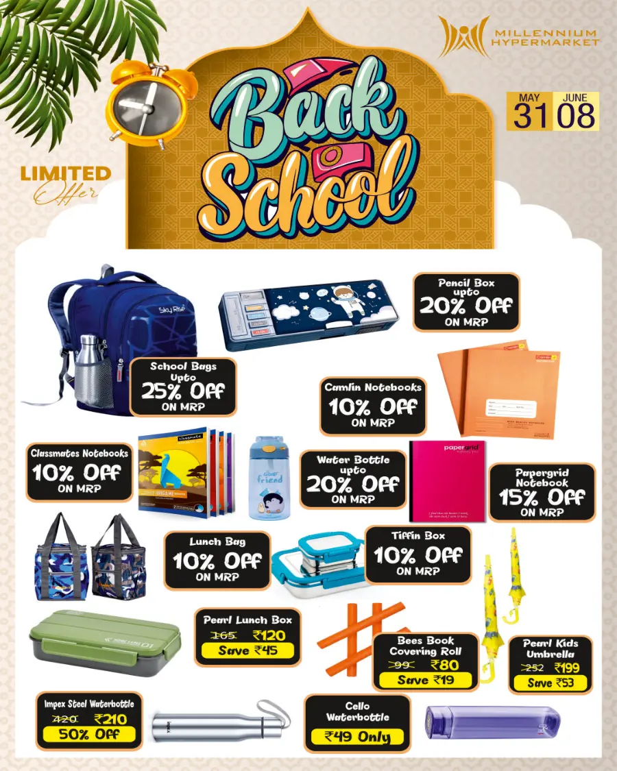 Bakrid Sale – Flat 50% OFF! In Millennium Hypermarket undefined