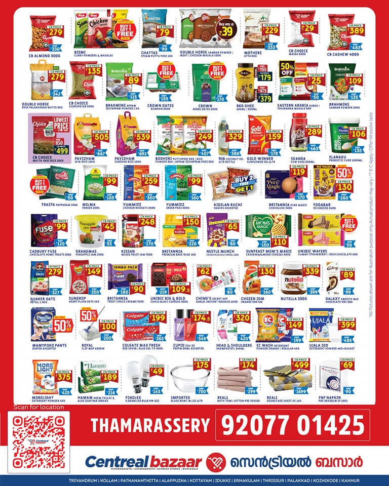 Monthly Savings Bazaar – Up to 50% OFF! In Centreal Bazaar Calicut