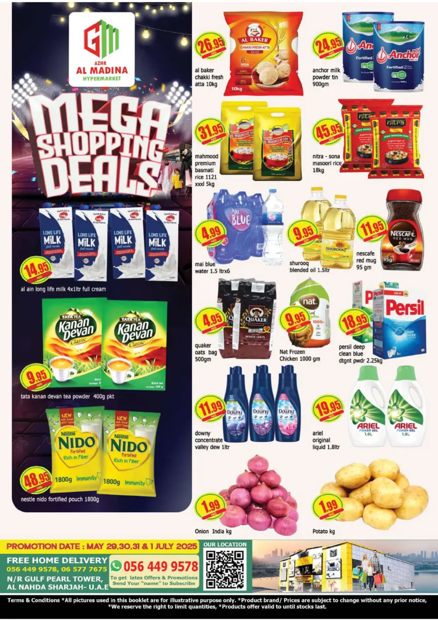 Mega Shopping Deals In Azhar al Madina Sharjah / Ajman