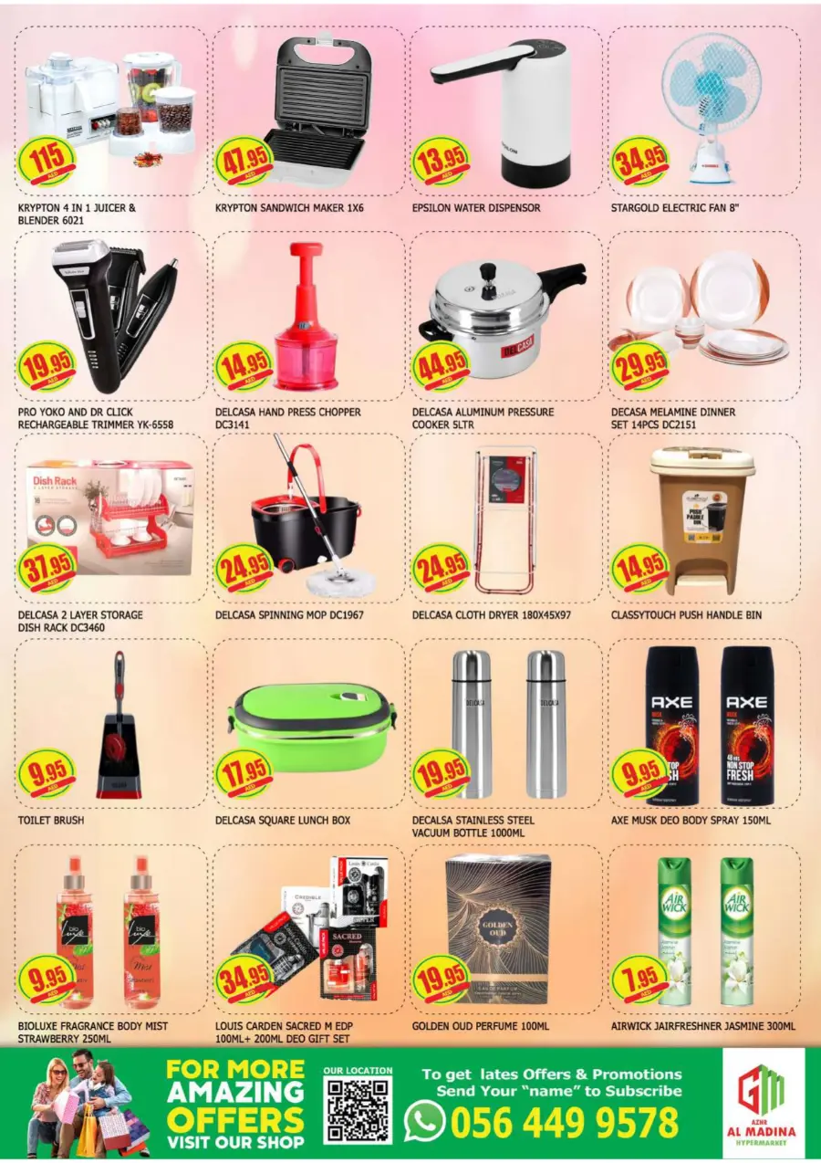 Mega Shopping Deals In Azhar al Madina Sharjah / Ajman