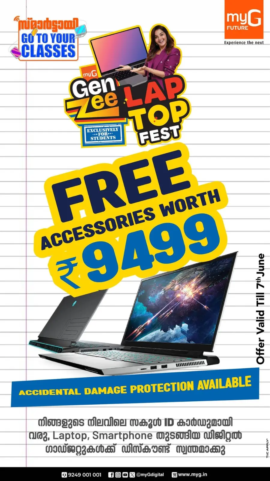 Laptop Fest Deals In myG Future Thrissur