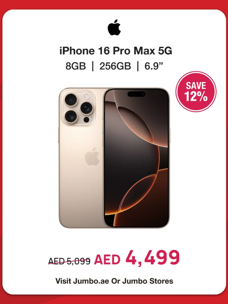 Super Sale: 25–40% OFF Now! In Jumbo Electronics Fujairah