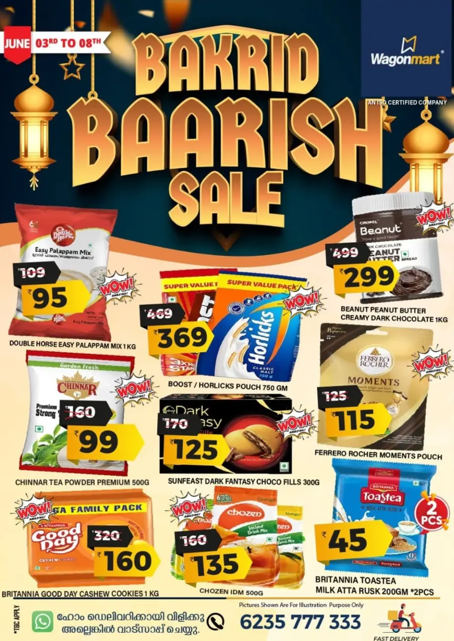 Bakrid Barish Sale – Shop Festive Deals In Wagonmart undefined