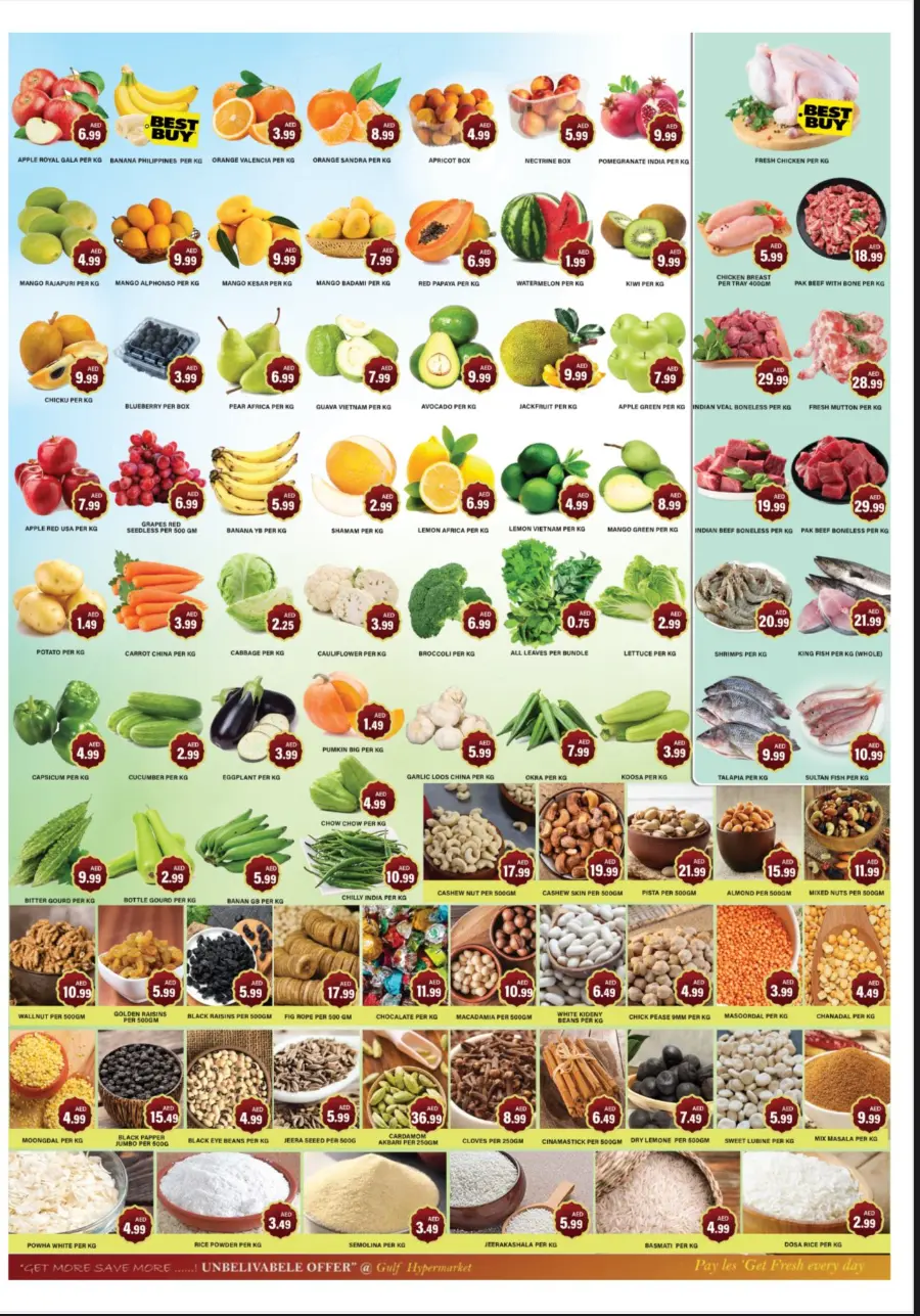Eid Special Big Sale – Shop Now & Save In Gulf Hypermarket Ras al Khaimah