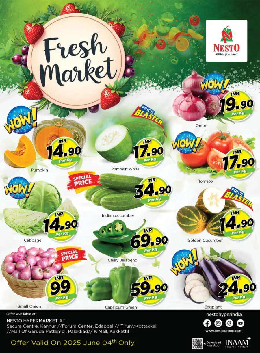 Wednesday Deals In Nesto Easy Palakkad
