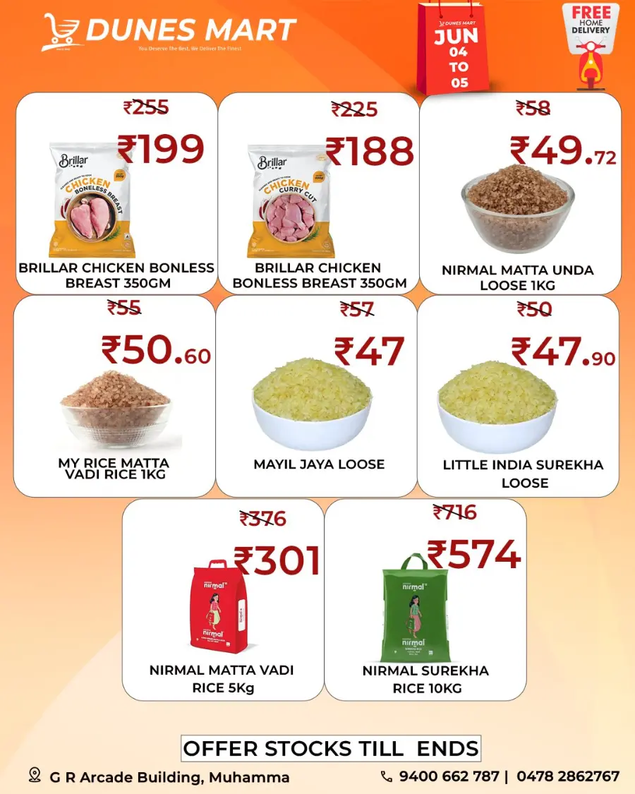 Mid Week Deals In Dunes Mart Alappuzha